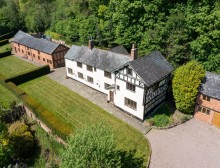 Images for Large farmhouse, detached converted barn, land and outbuildings in Higher Wych