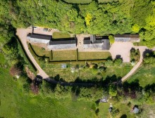 Images for Large farmhouse, detached converted barn, land and outbuildings in Higher Wych