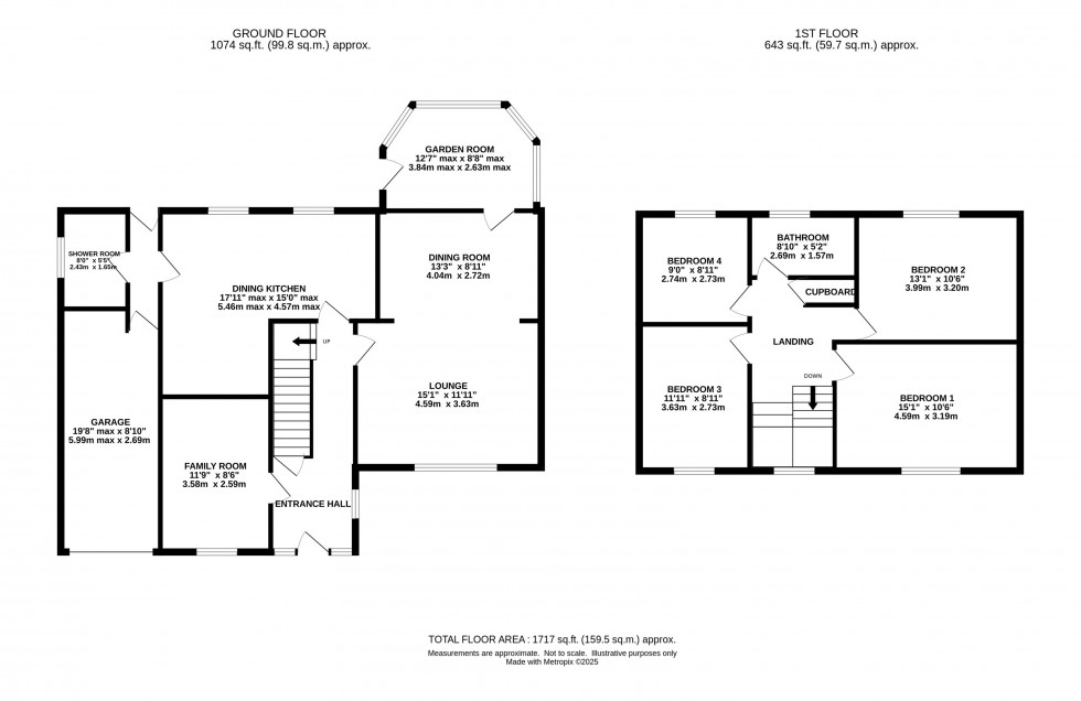 Floorplan for Windermere Drive, Alderley Edge
