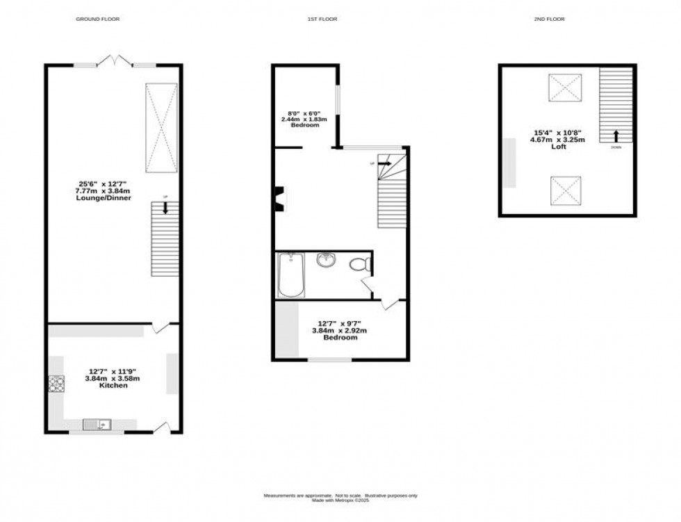 Floorplan for Main Street, Frodsham
