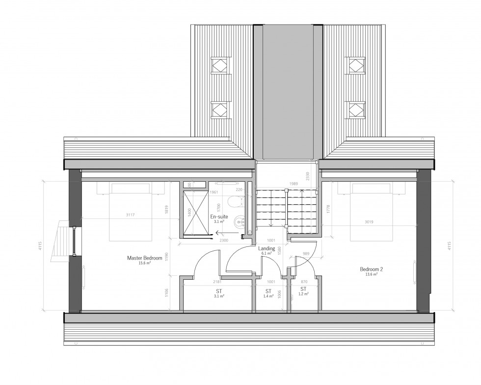 Floorplan for Tai Porth Llechog, Bull Bay, Amlwch