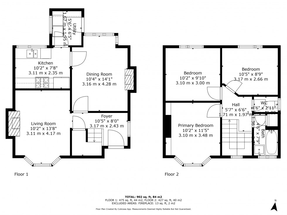 Floorplan for Hardy Road, Lymm