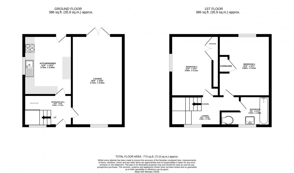 Floorplan for Delamere Road, Handforth