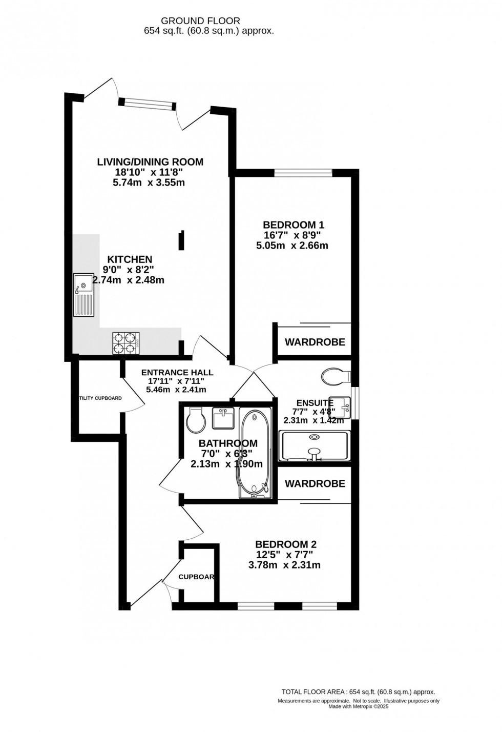 Floorplan for Cavendish Road, West Didsbury