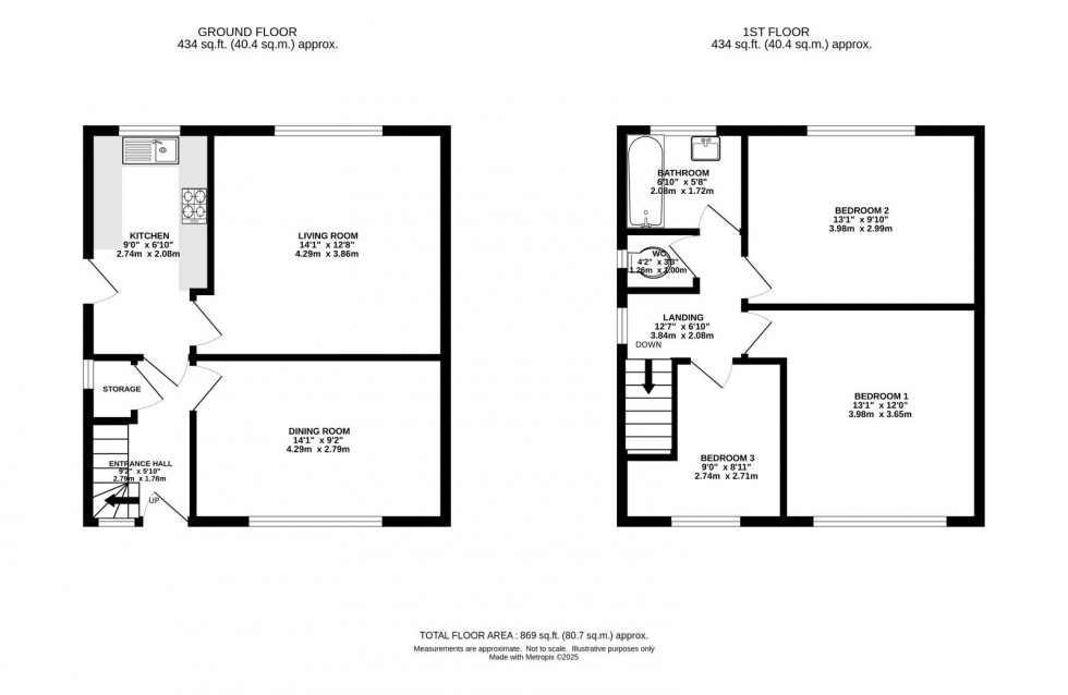 Floorplan for Stretton Avenue, Didsbury