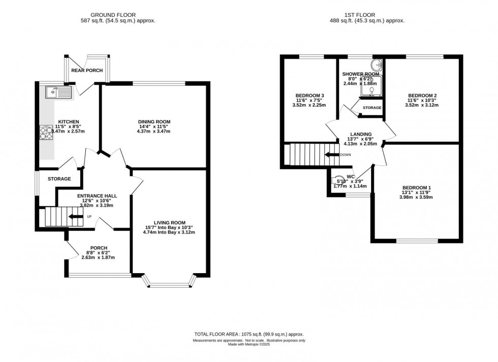 Floorplan for Brayton Avenue, Didsbury