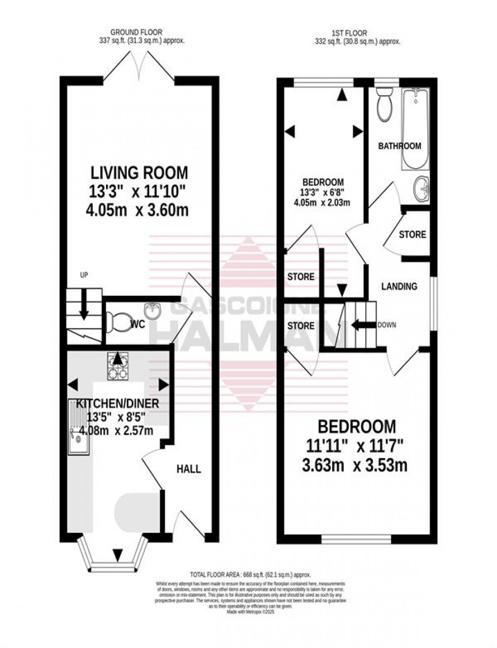 Floorplan for Abbeydale Close, Cheadle Hulme