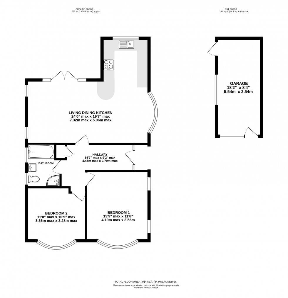 Floorplan for Hollytree Road, Plumley, Knutsford