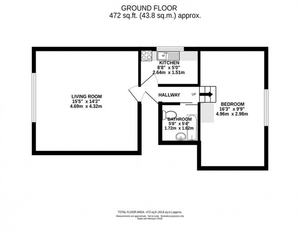 Floorplan for Wellington Road North, Stockport