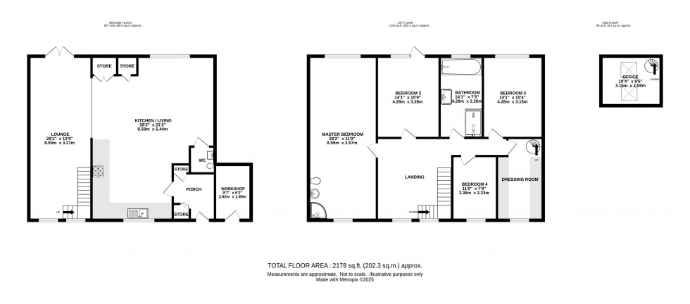 Floorplan for Moorside Lane, Pott Shrigley, Macclesfield