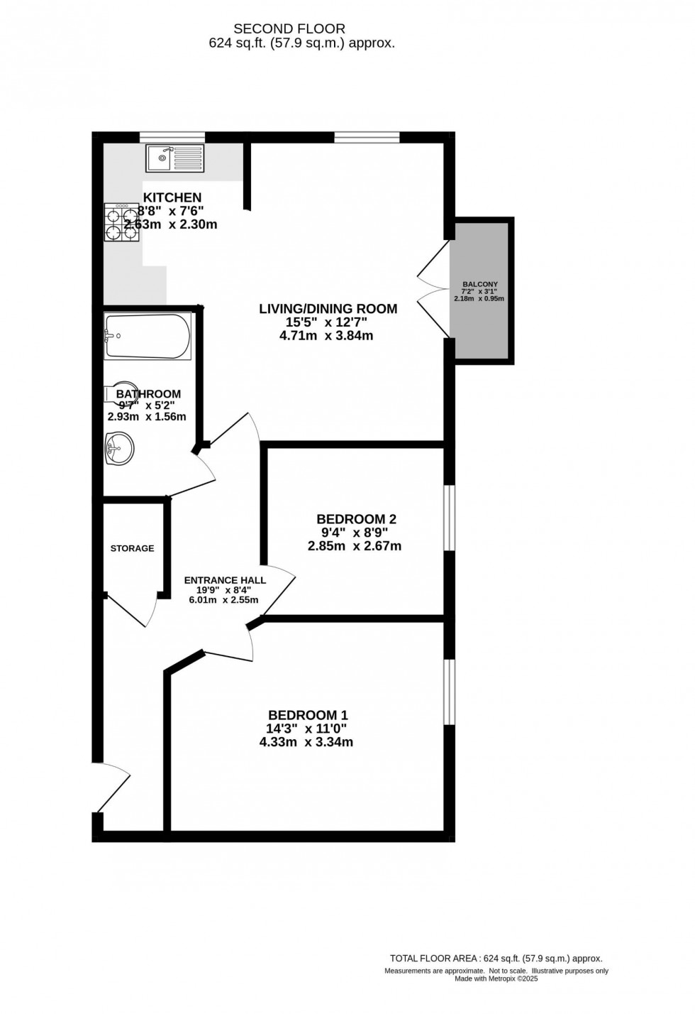 Floorplan for Highmarsh Crescent, West Didsbury