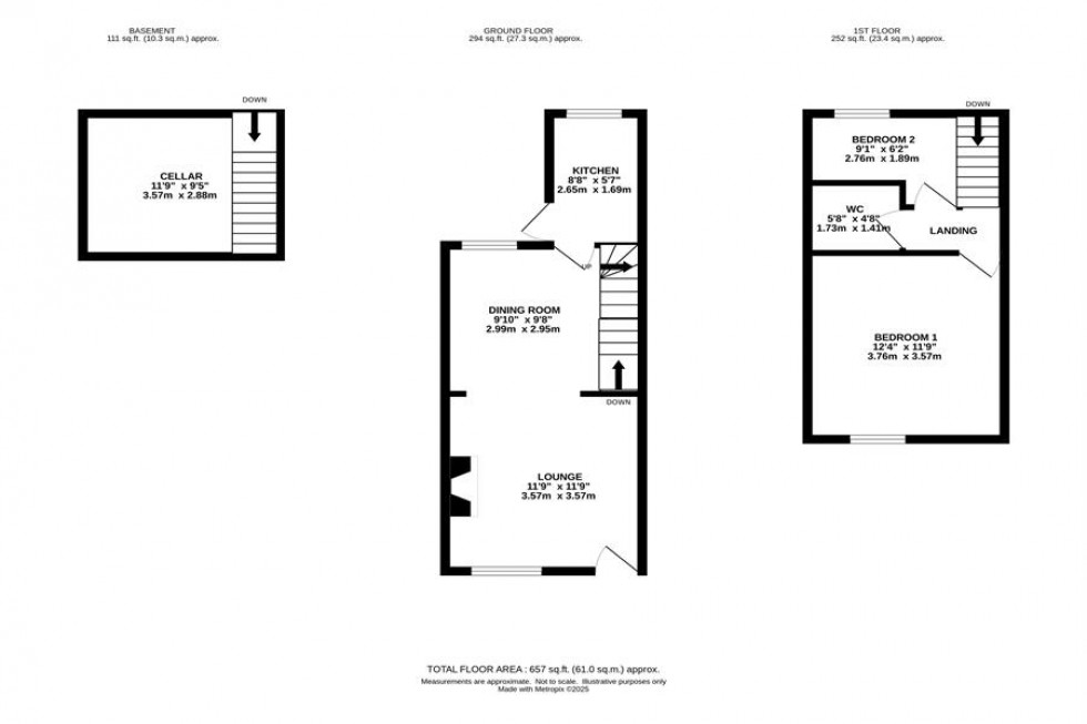 Floorplan for Great King Street, Macclesfield