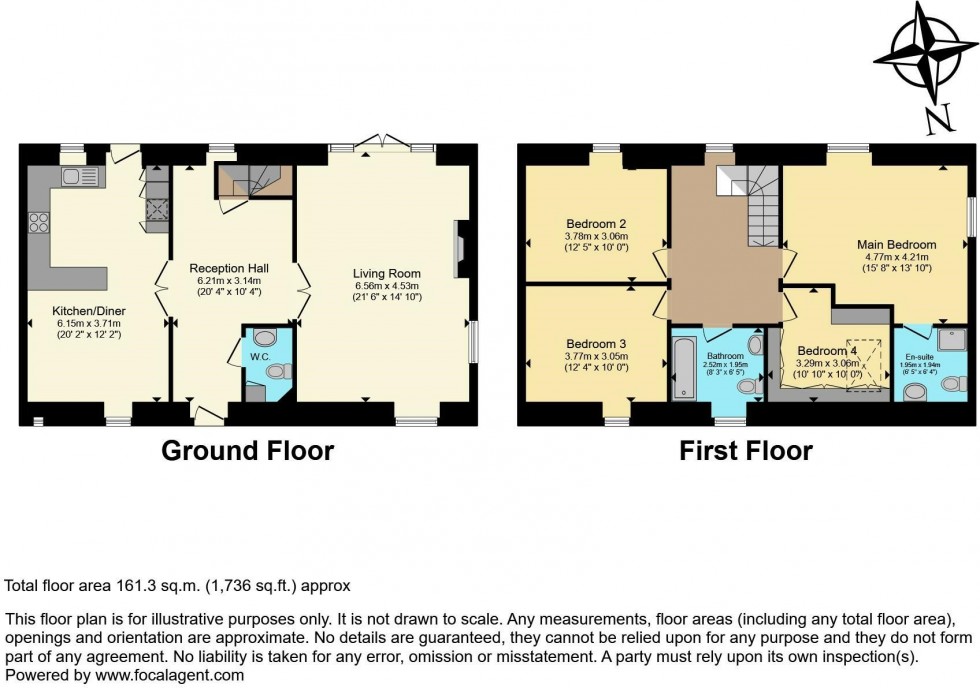 Floorplan for A splendid barn with south facing garden off Hall Lane, Kelsall