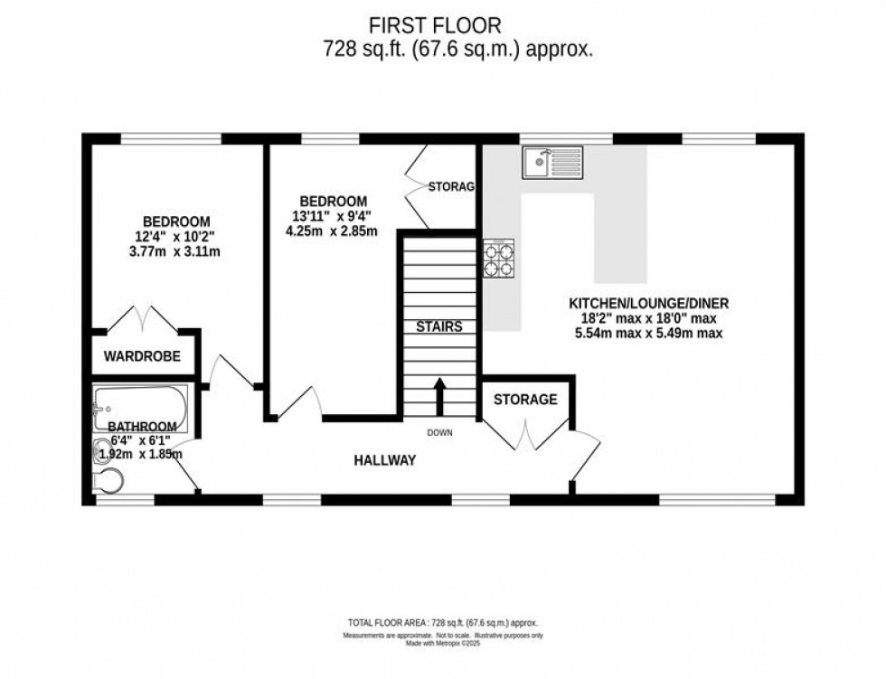 Floorplan for Huntspill Road, West Timperley, Altrincham