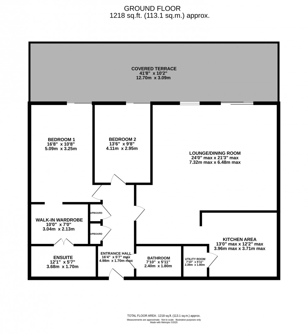 Floorplan for Water Garden, Alderley Park, Nether Alderley