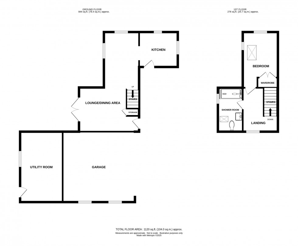 Floorplan for Chatterton Lane, Mellor, Stockport