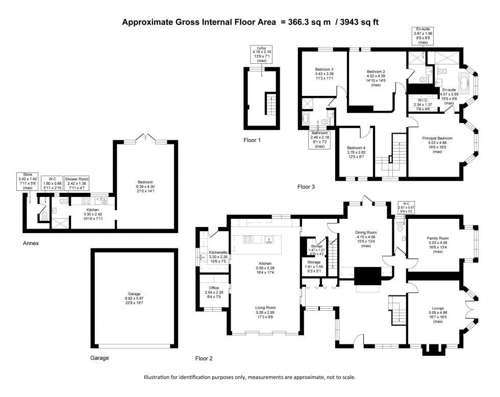 Floorplan for Balmoral Road, Grappenhall, Warrington