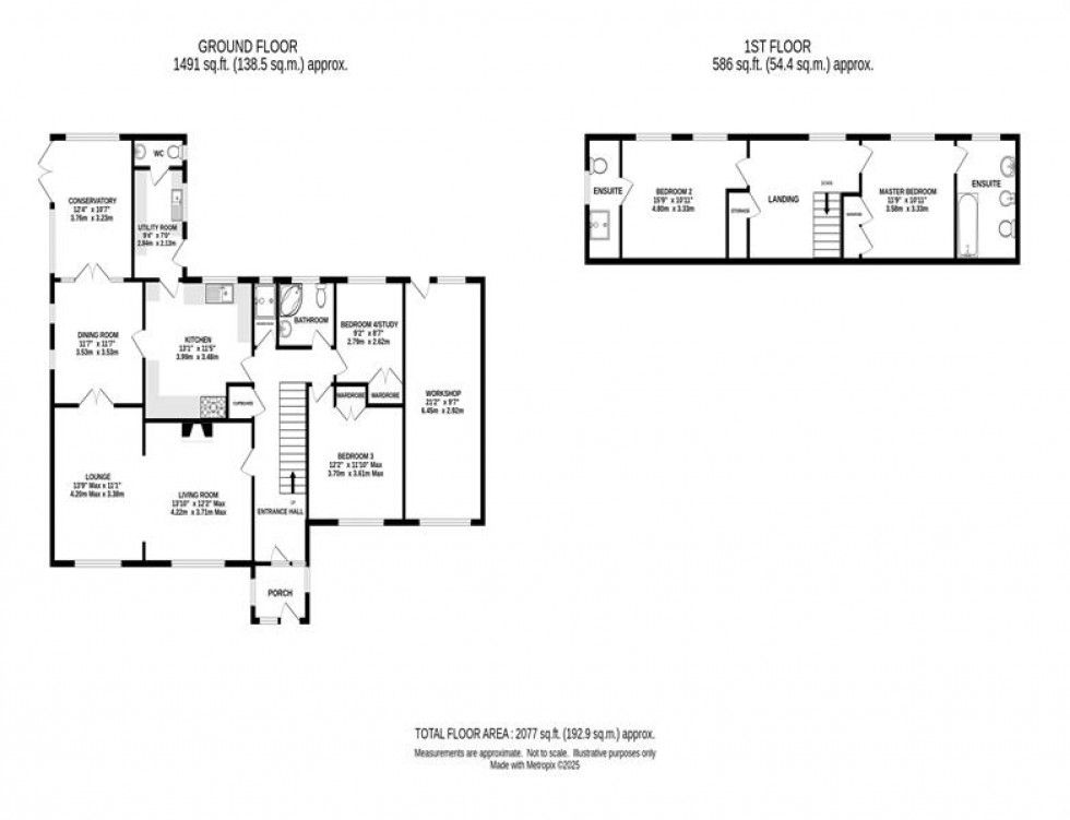 Floorplan for Twemlow Lane, Cranage
