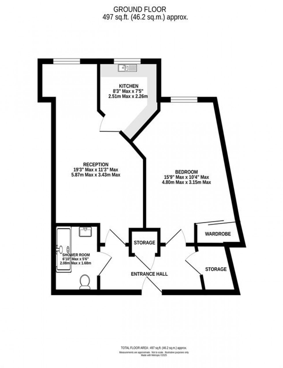 Floorplan for Hazel Road, Altrincham