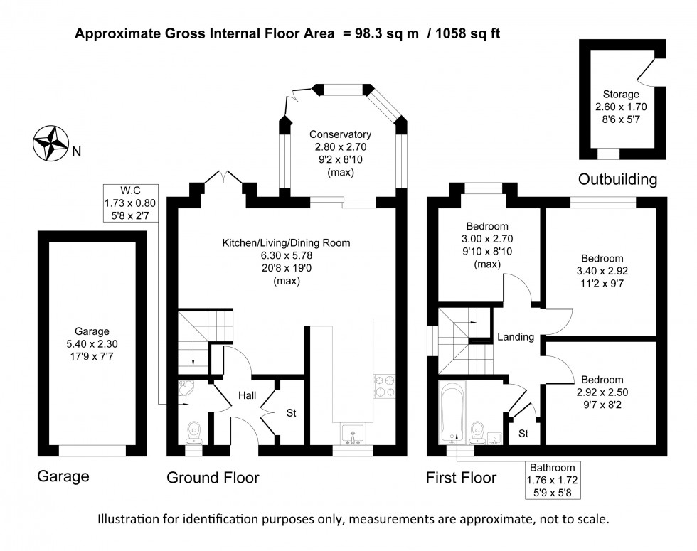 Floorplan for Newfield Court, Lymm