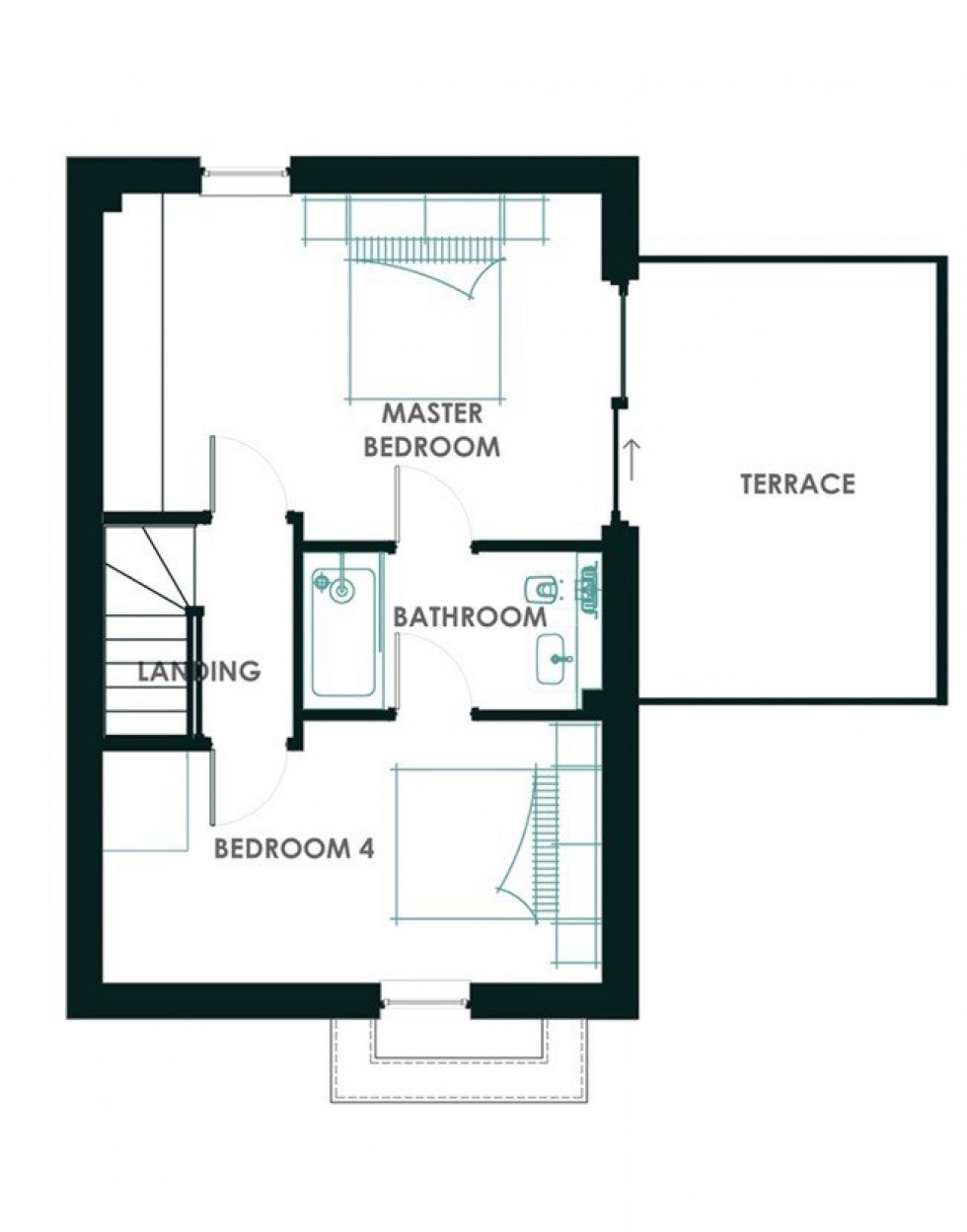 Floorplan for Highfield Gardens, Sale