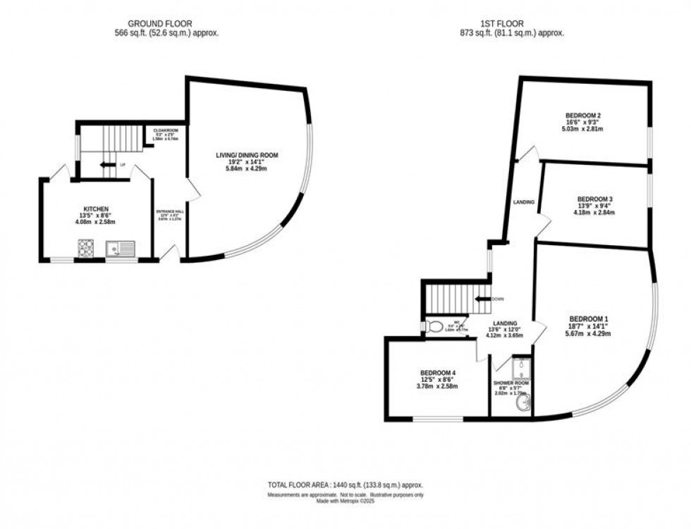 Floorplan for Grangethorpe Drive, Burnage