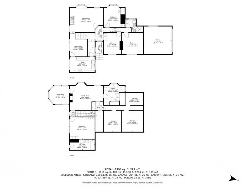 Floorplan for Long Lane, Pott Shrigley, Macclesfield