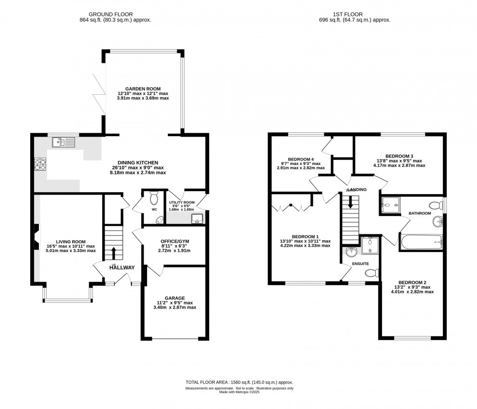 Floorplan for Galloway Road, Chelford