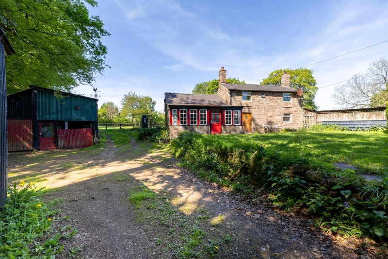 Unique development opportunity in 0.35 acre at far end of Sadlers Wells