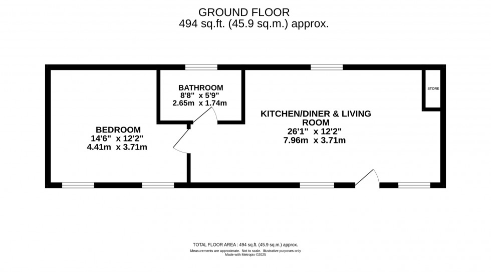 Floorplan for Pickford Street, Macclesfield