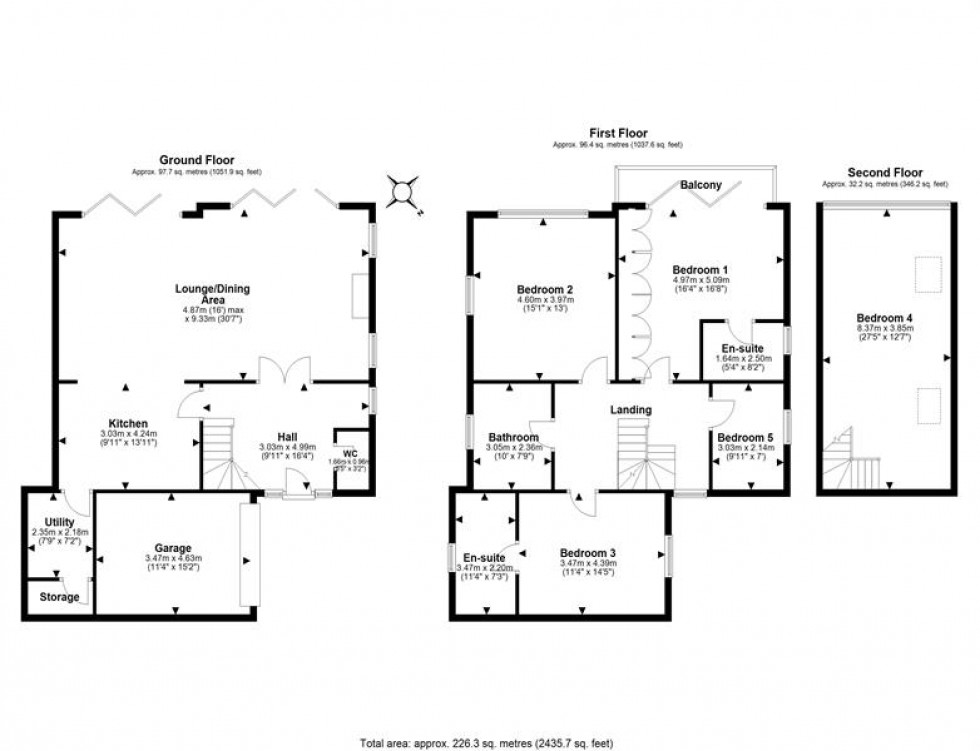 Floorplan for West View Road, Norley, Frodsham