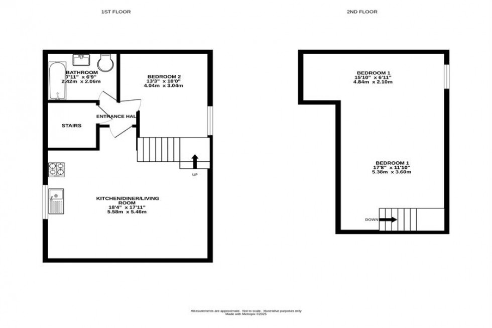 Floorplan for Windmill Street, Macclesfield