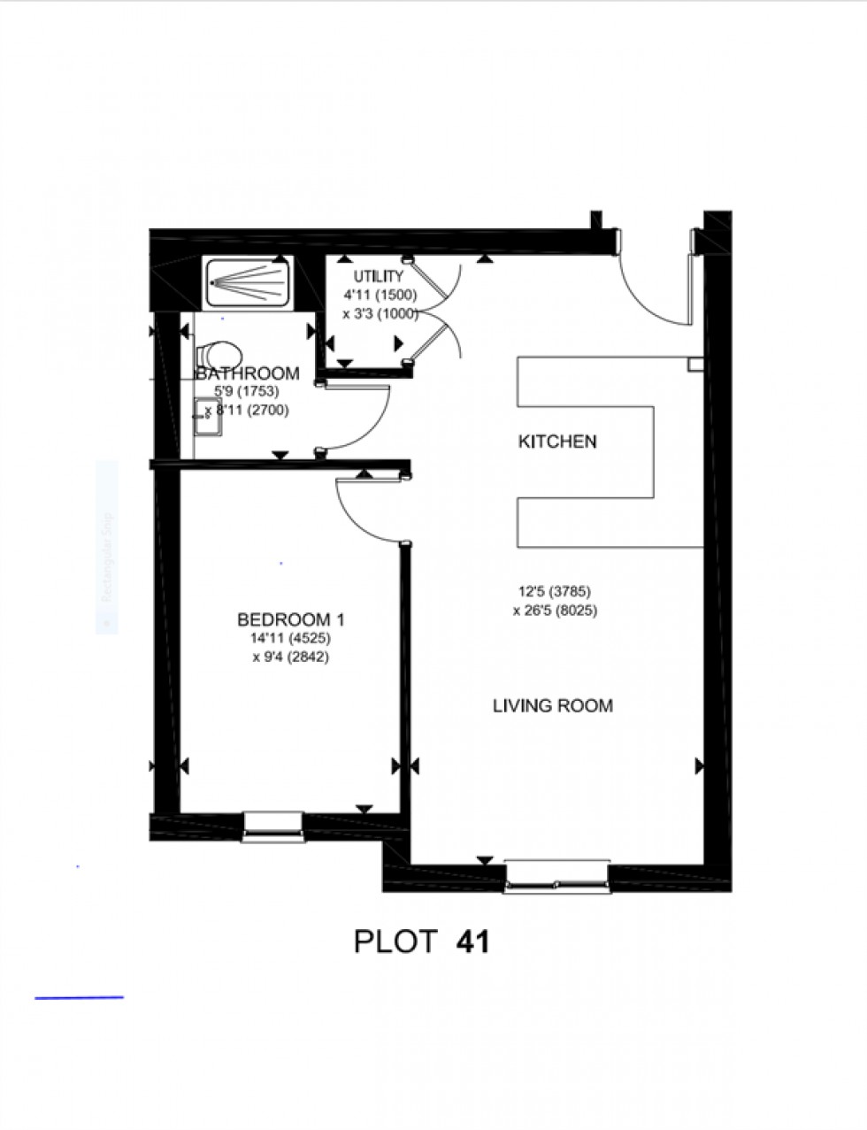 Floorplan for Minerva Place, Lymm