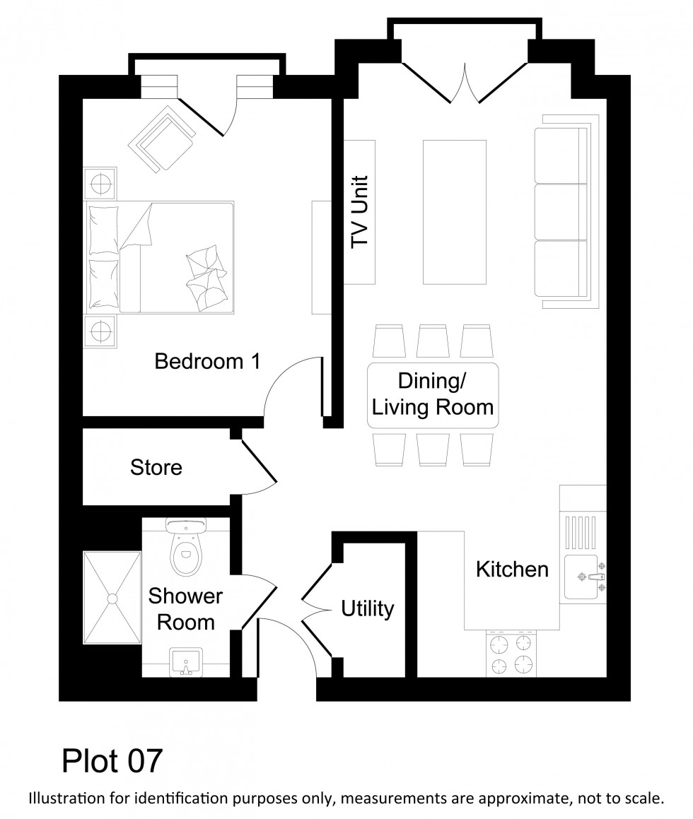 Floorplan for Minerva Place, Lymm
