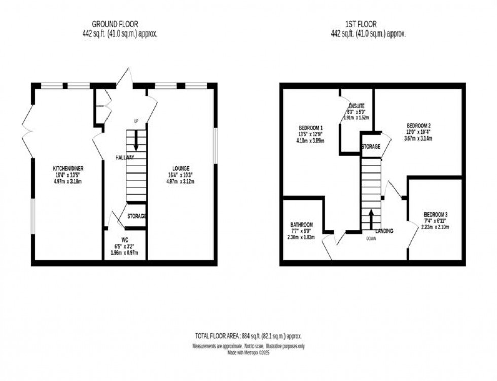 Floorplan for Treacle Avenue, Macclesfield