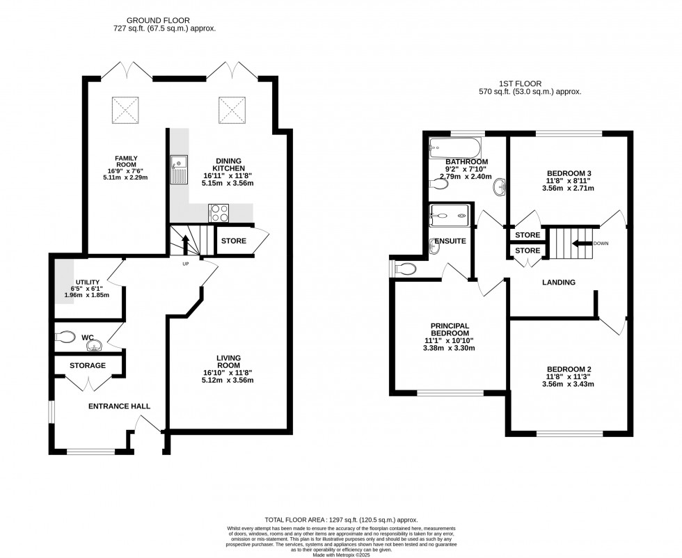 Floorplan for Bramley Close, Wilmslow