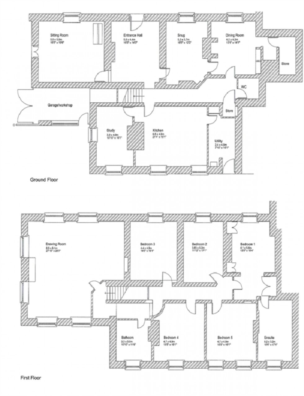 Floorplan for Little Hayfield, High Peak