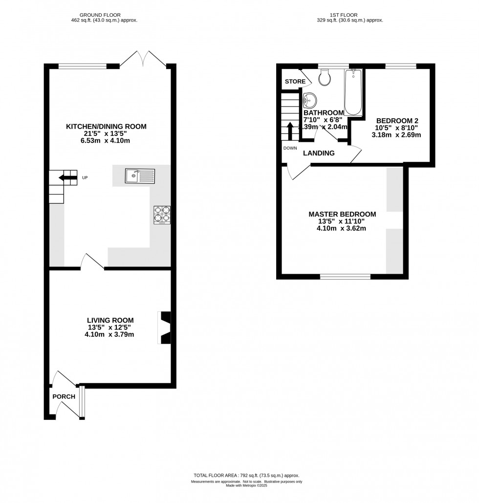 Floorplan for Bollin Grove, Prestbury, Macclesfield