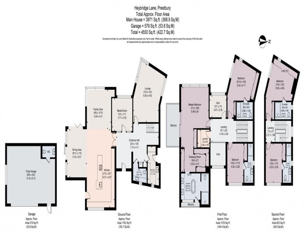 Floorplan for Waterbank, Prestbury