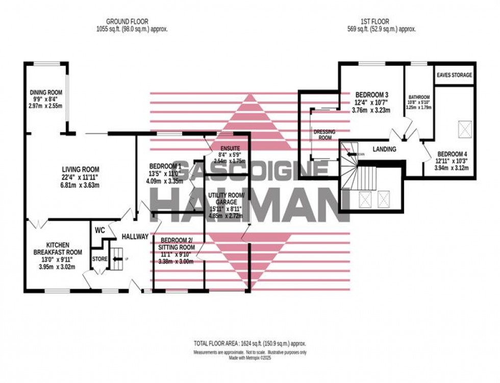 Floorplan for Victoria Way, Bramhall