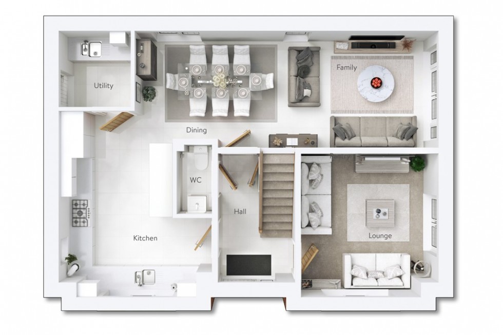Floorplan for Ladybridge Road, Cheadle Hulme