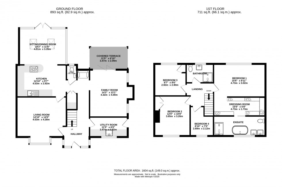 Floorplan for Warren Avenue, Knutsford