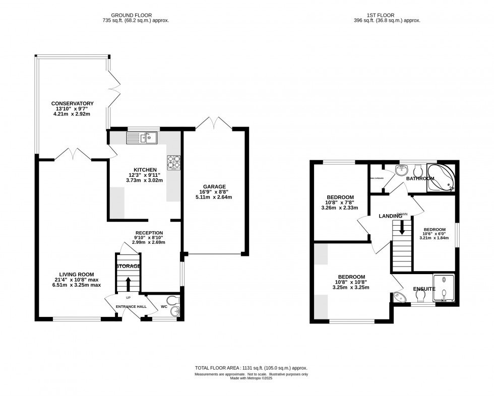 Floorplan for Honiton Way, Altrincham