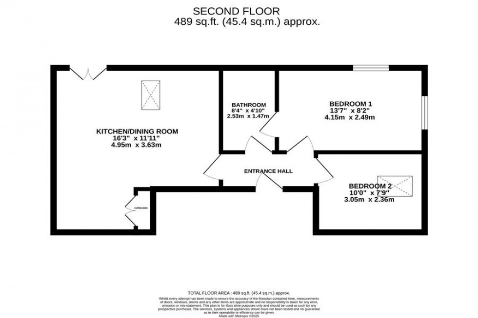 Floorplan for Park Lane, Poynton
