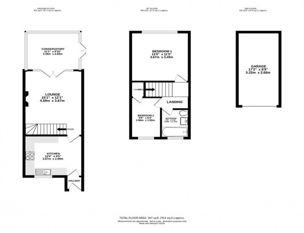 Floorplan for Greenside, Heaton Mersey