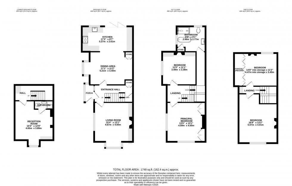 Floorplan for Gravel Lane, Wilmslow