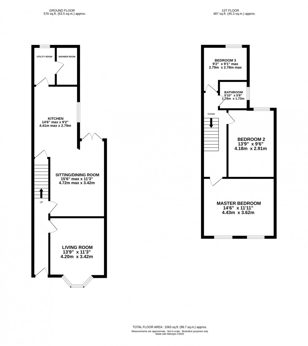 Floorplan for Ellesmere Road, Walton, Warrington