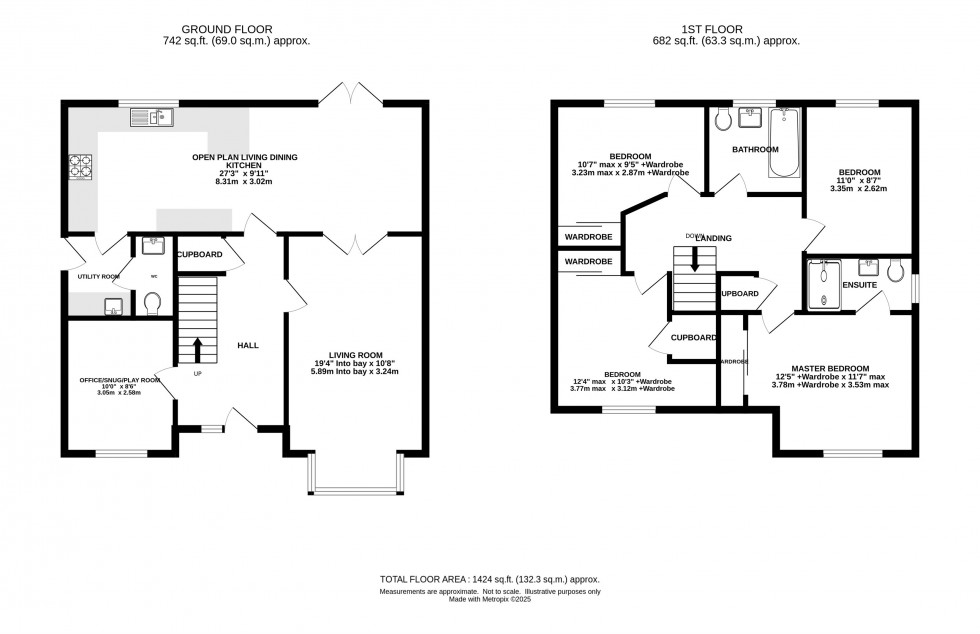 Floorplan for Holly Close, Holmes Chapel