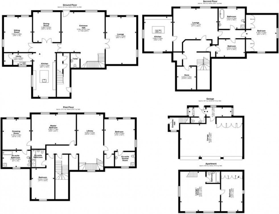 Floorplan for Incredible 8435 square feet property with sensational views in Crossley Park