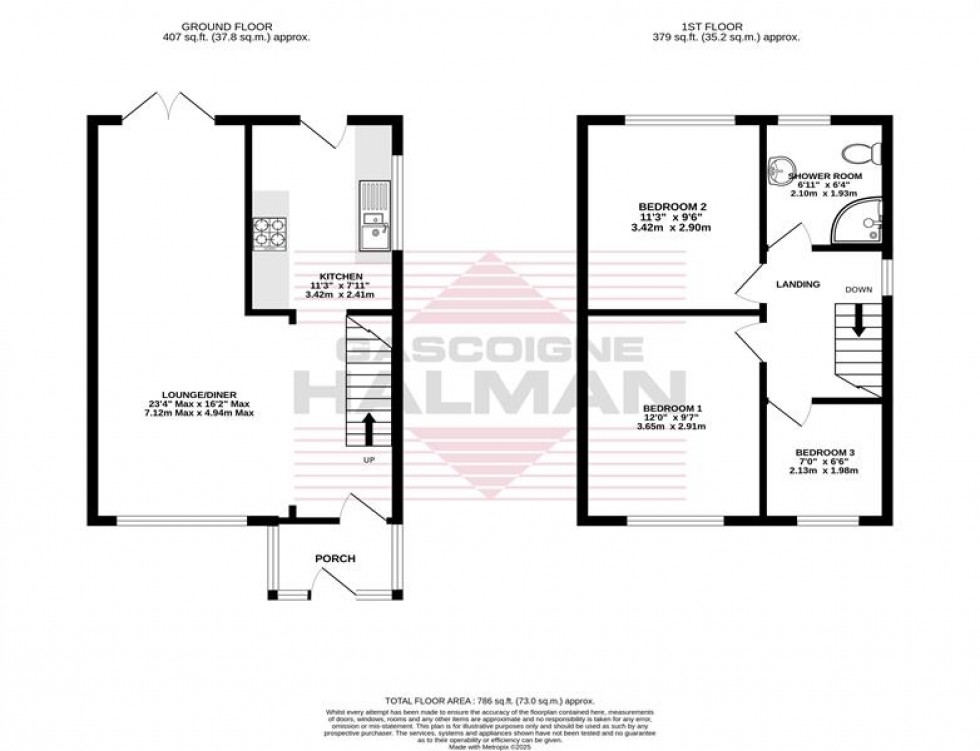 Floorplan for Littlebrook Close, Cheadle Hulme